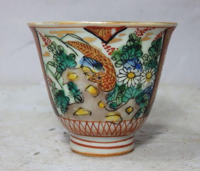 明治时期人物绘画铃铛杯_明治时期人物绘画铃