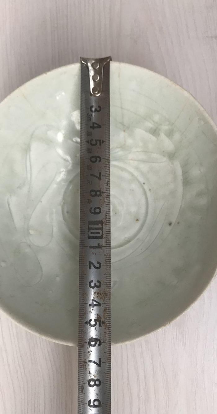 南song白舍窑刻花花口高脚碗_南song白舍窑刻