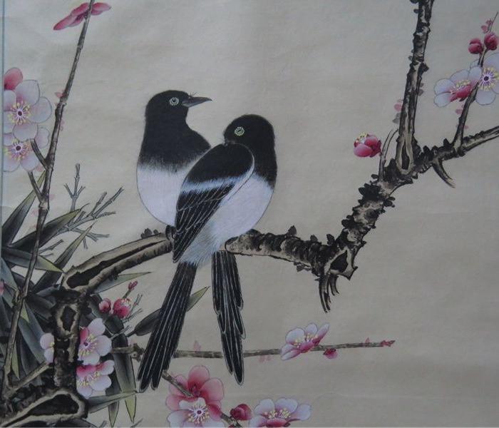 于菲闇花鸟图_于菲闇花鸟图价格_于菲闇花鸟图图片_来自藏友山花烂漫时_字画_地摊交易_华夏收藏网 cang.com