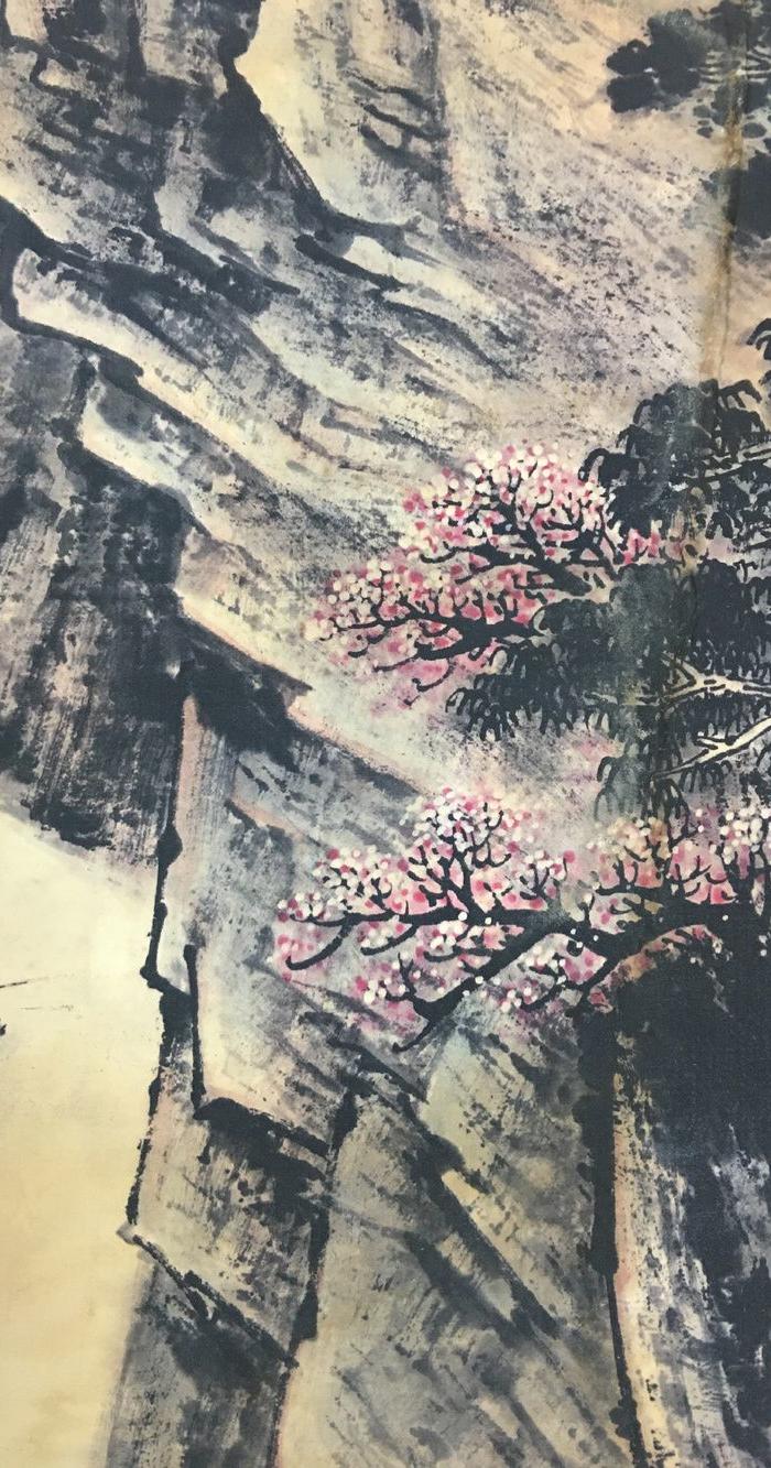 山水江行图A4183_山水江行图A4183价格_买卖