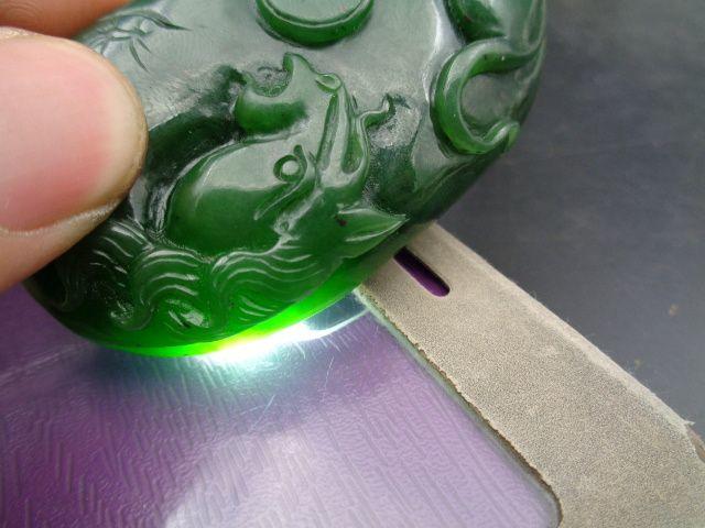 几十年的和田碧玉耄耋富贵把件_几十年的和田