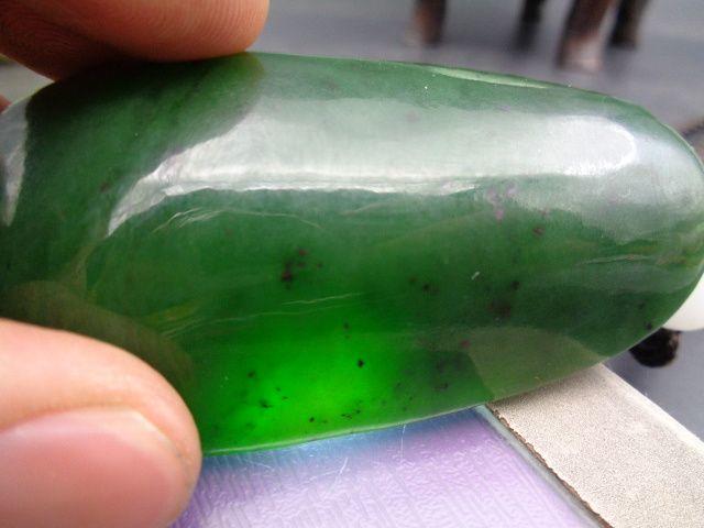 几十年的和田碧玉耄耋富贵把件_几十年的和田