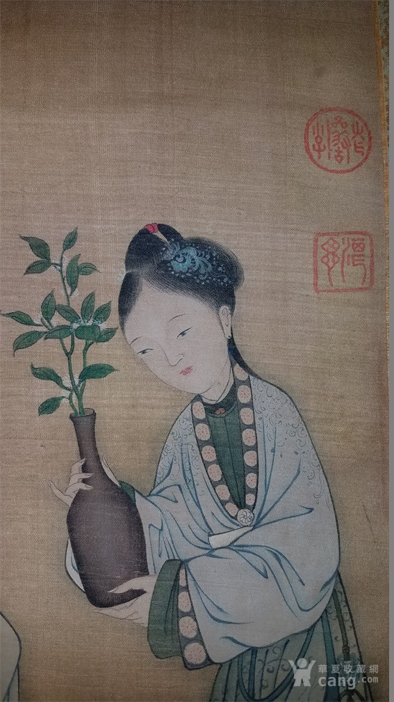 冷枚 仕女图