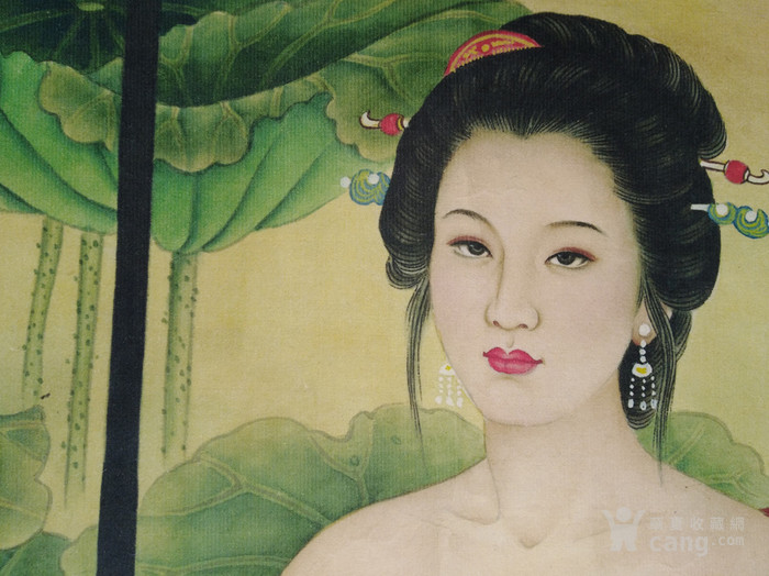何家英美女图书画国画字画