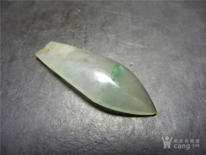 清代老坑冰种飘阳绿翡翠大簪子头