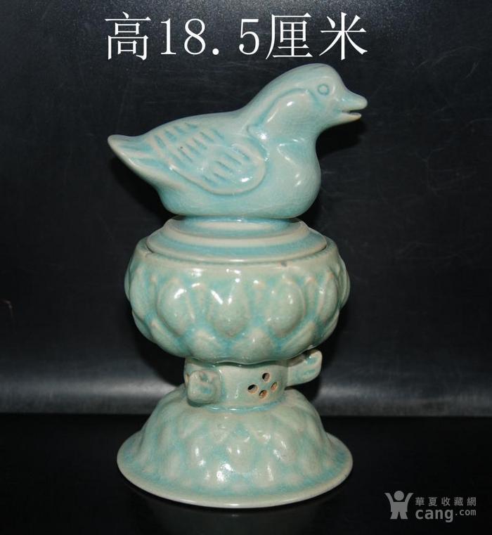 汝窑莲花香薰炉