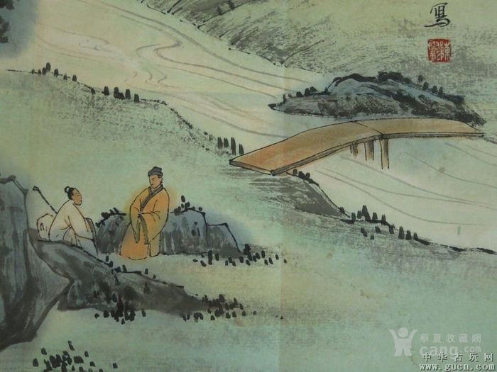 陈少梅山水人物画片
