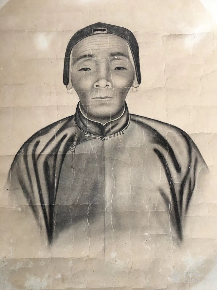 民国老太太画像