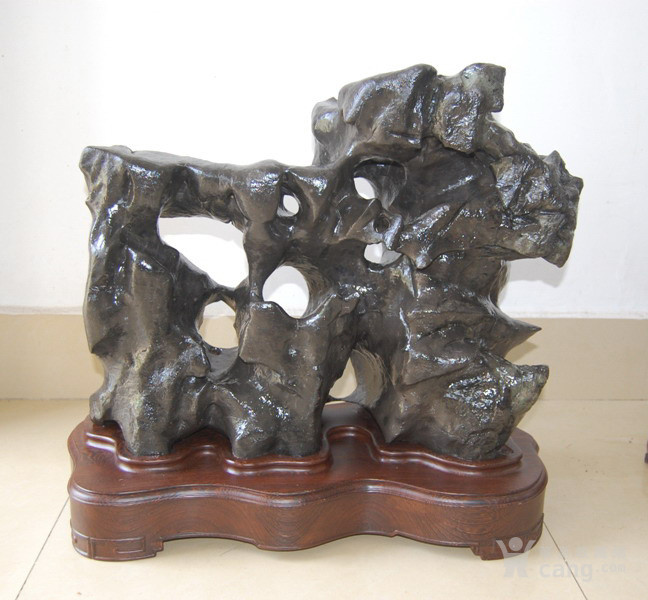 幸福之家 柳州墨石 广西柳州奇石精品