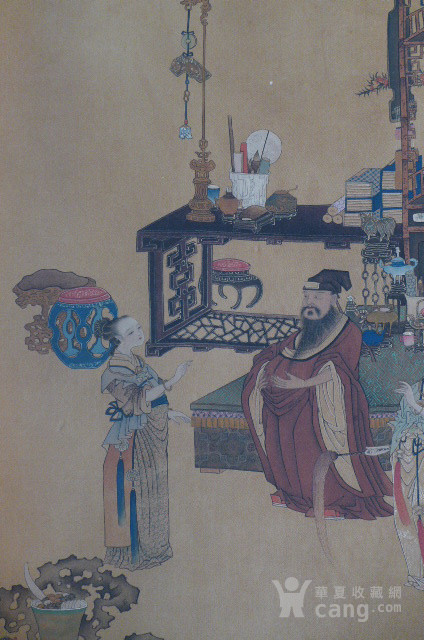 冷枚人物作品