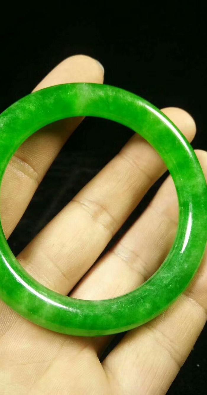 精品晚清翡翠 镯子