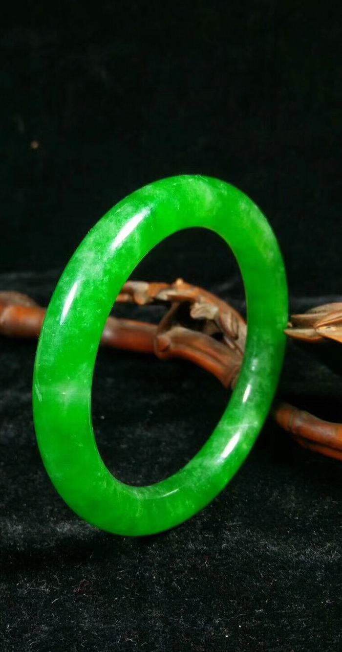 精品晚清翡翠 镯子