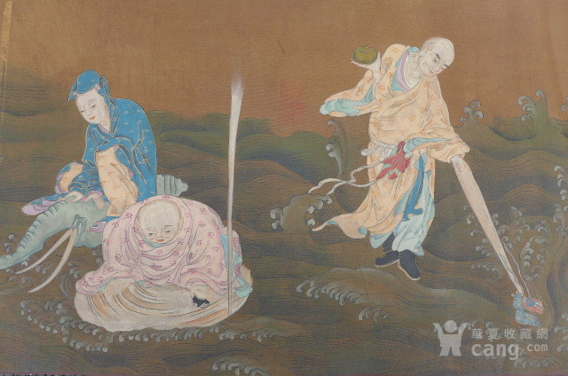 李公麟人物画手卷