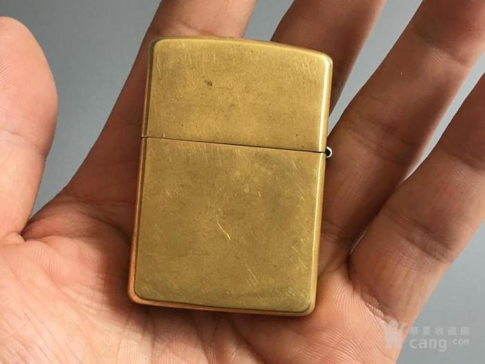 正版zippo,纯铜盔甲机