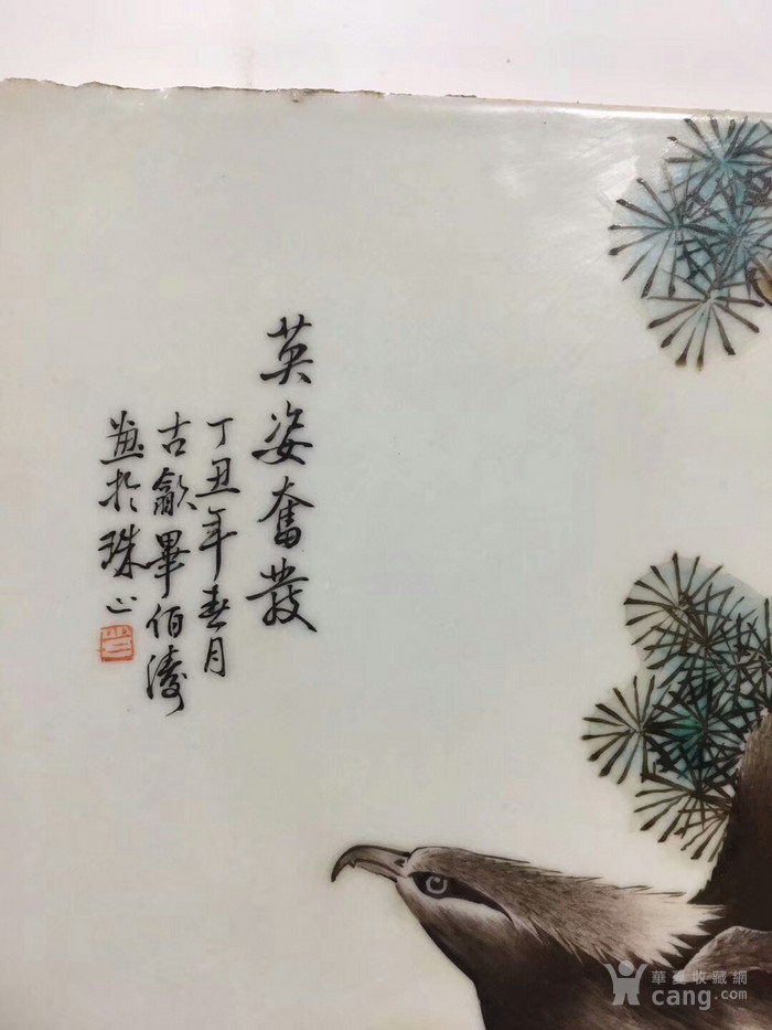 毕伯涛花鸟瓷板画