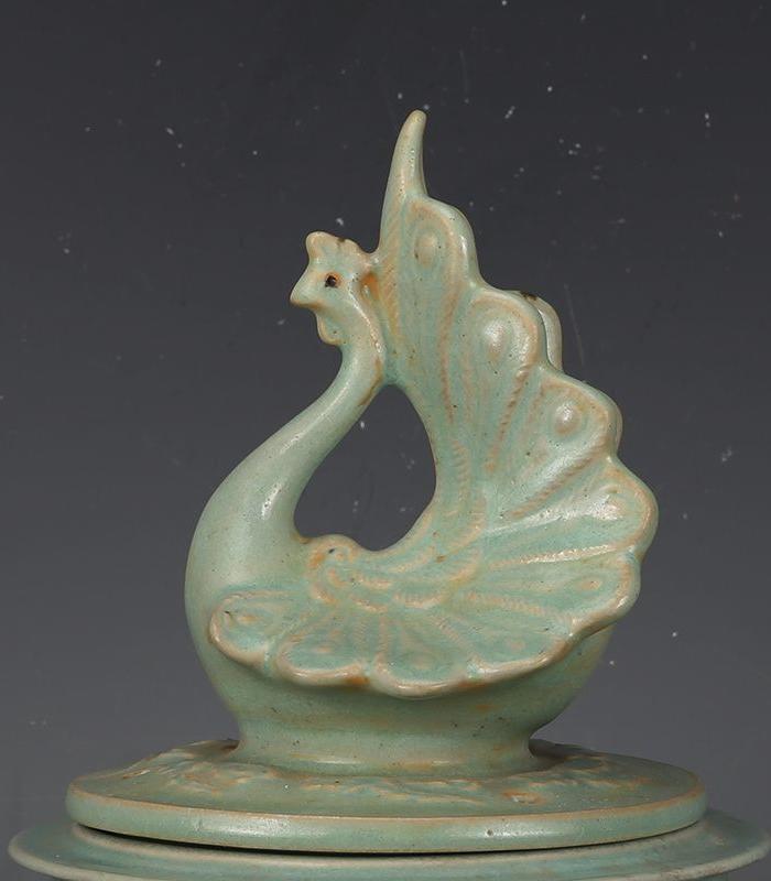 孔雀型香熏炉