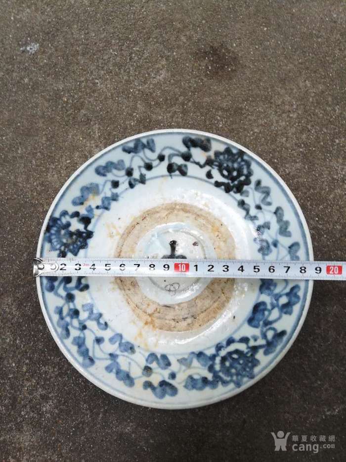 明代青花盘子