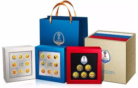 2018年俄罗斯FIFA世界杯官方纪念金银大全收