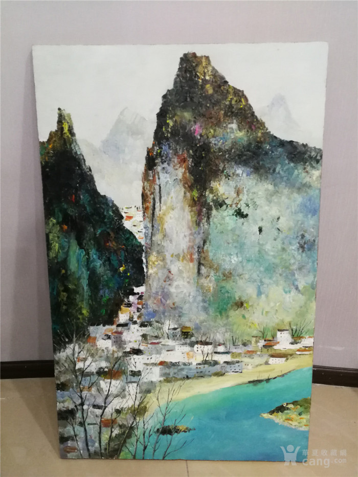 吴冠中油画作品