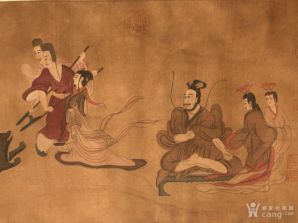 顾恺之人物手卷