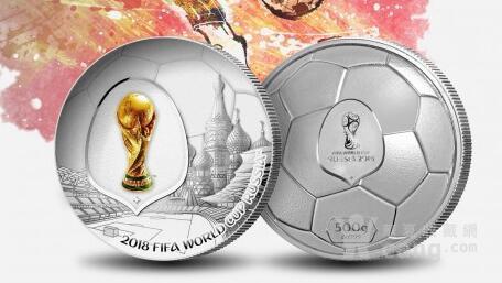 2018年俄罗斯世界杯纪念银章 产品为纯银材质