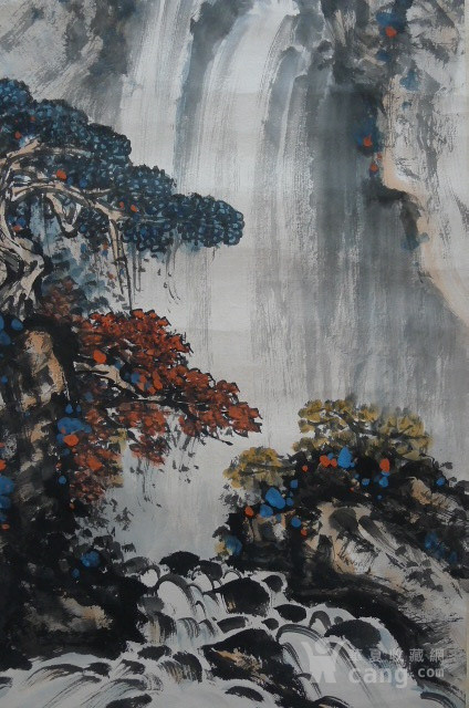 关山月山水画片