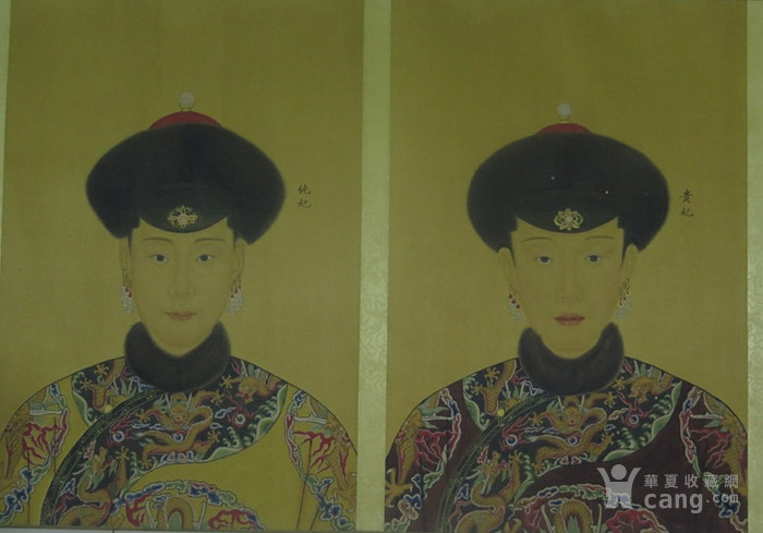 郎世宁画乾隆十二妃