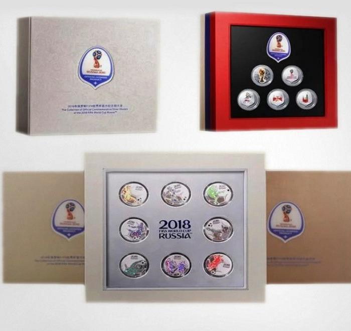 俄罗斯FIFA世界杯1g纪念银 足球界举足轻重的