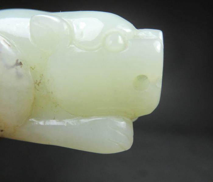 乡下收来的和田玉土沁长寿富贵AA2315玉器古