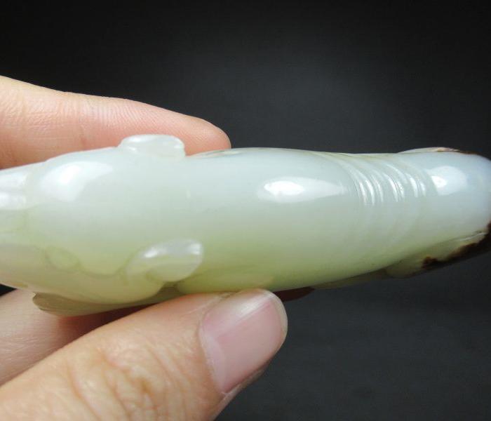 乡下收来的和田玉土沁长寿富贵AA2315玉器古