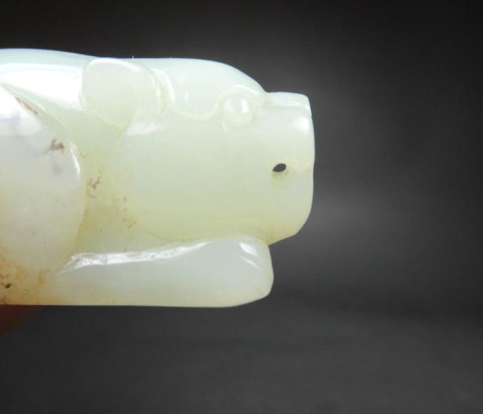 乡下收来的和田玉土沁长寿富贵AA2315玉器古