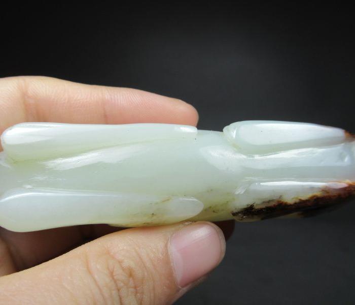 乡下收来的和田玉土沁长寿富贵AA2315玉器古