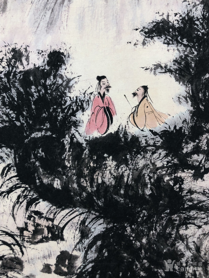 山水人物图f0069