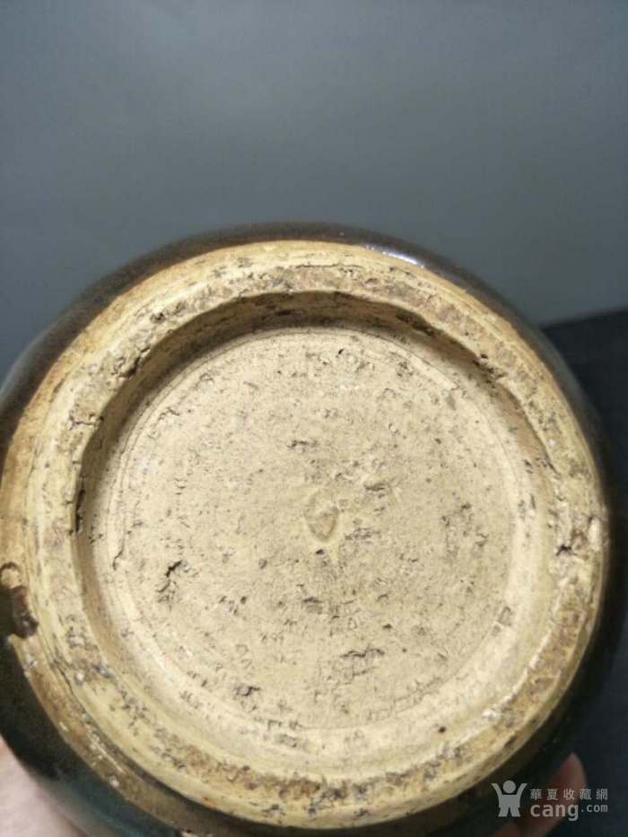 元代茶叶末釉炫纹玉壶春瓶