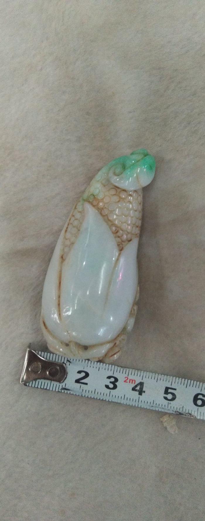 老天然翡翠 玉米穗 寓意岁岁平安,多子多福