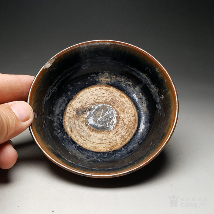 明黑釉小碗