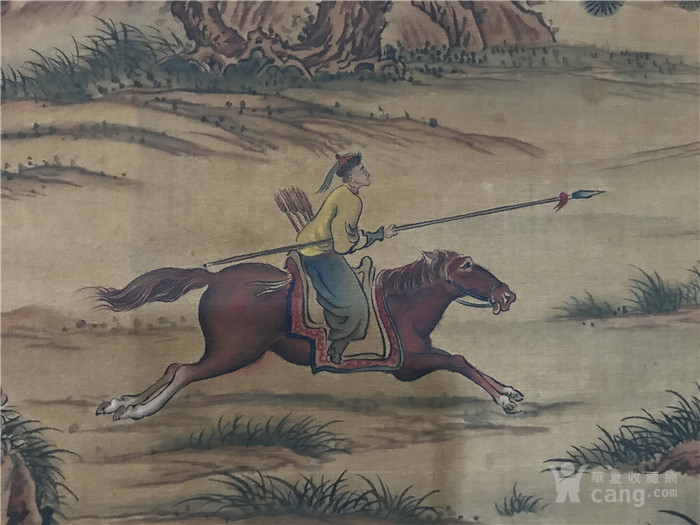 郎世宁狩猎图