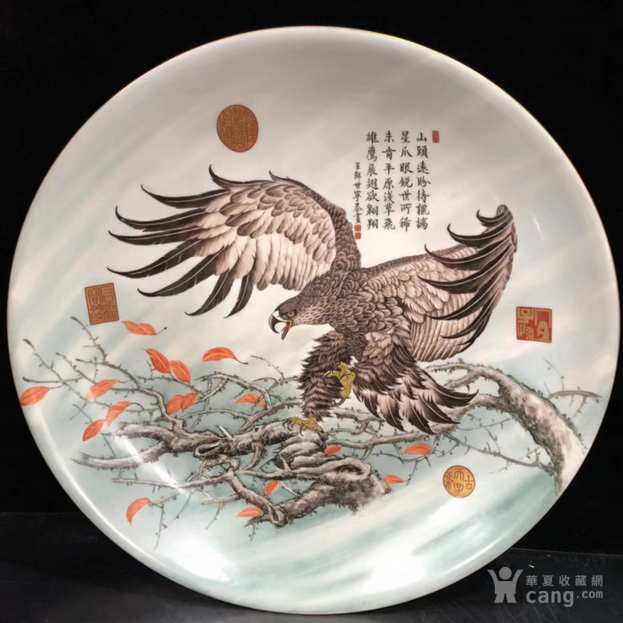 鹰纹盘