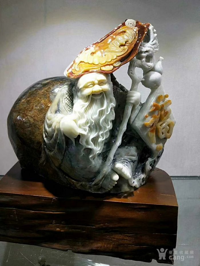 玉雕老寿星