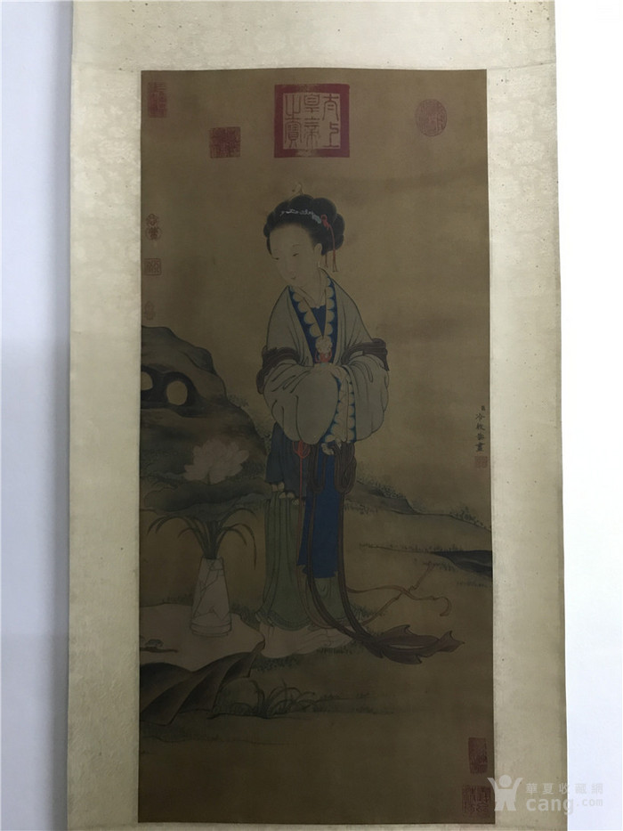 冷枚仕女图