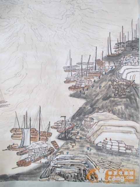 何海霞.码头