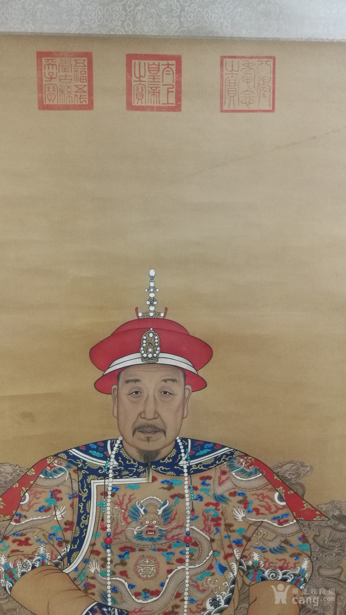 郎世宁 乾隆像作品