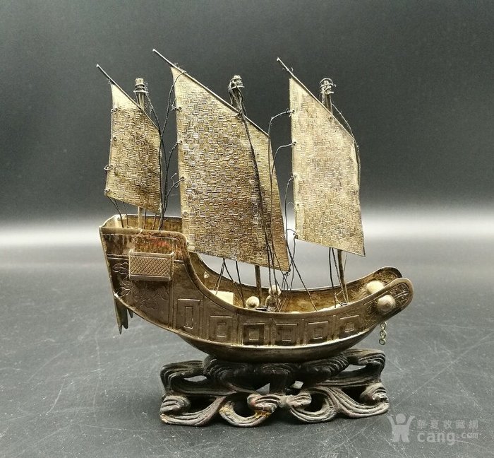 漆代银战船