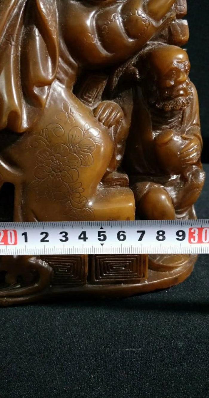 老寿山石摆件 重10.65公斤