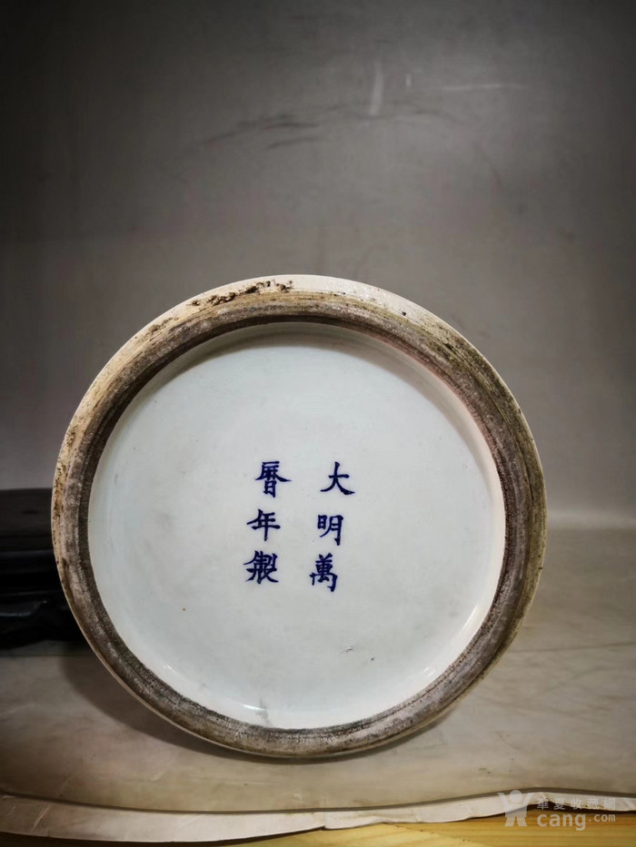 明万历粉彩花古