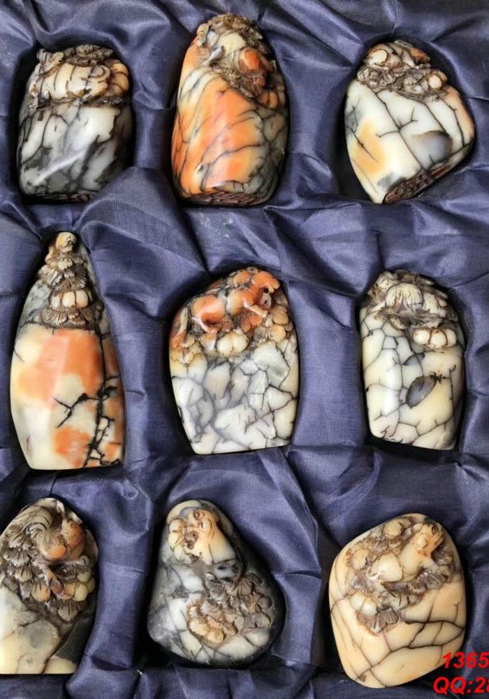 寿山石乌鸦*芙蓉石十二生肖 编号w1360062