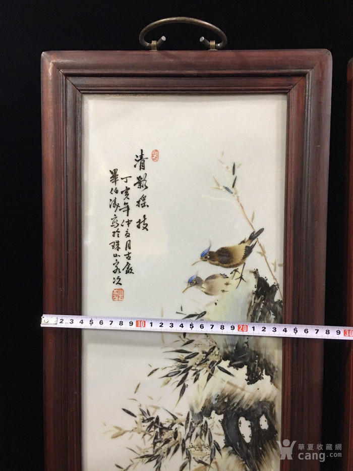 毕伯涛 款 花鸟瓷板画_ 毕伯涛 款 花鸟瓷板画价格