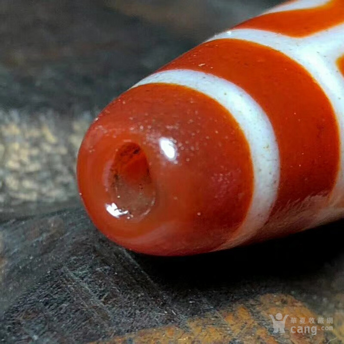 西亚回流藏式红玉髓至尊 九眼天珠