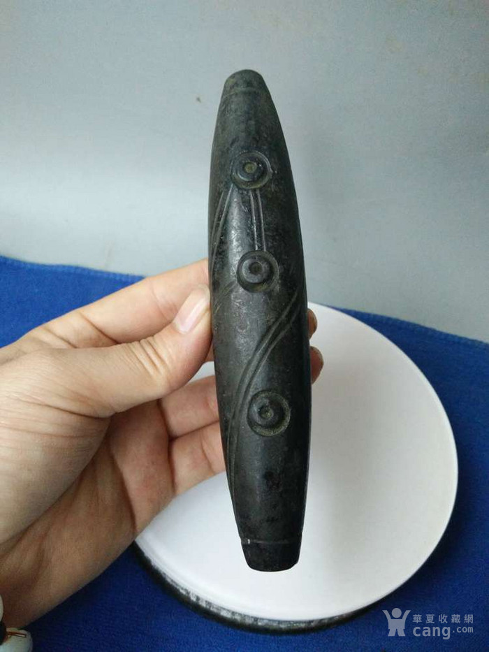 少见的古玉老陨石九眼天珠