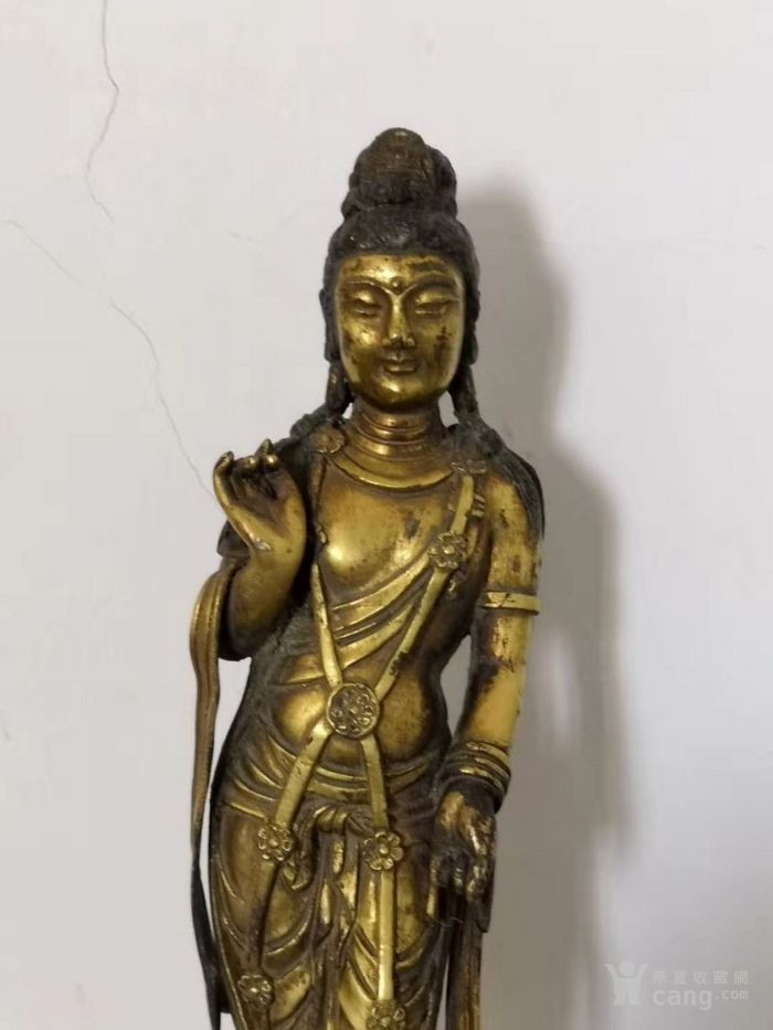 旧藏菩萨老佛像一尊,开脸漂亮包老到代